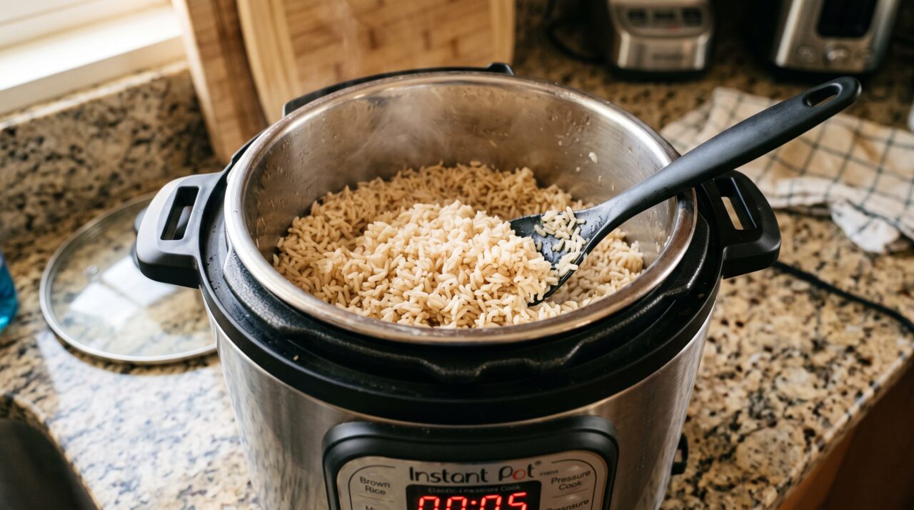 Brown Rice in an Instant Pot
