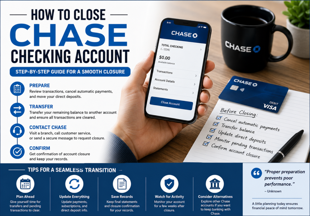 How to Close Chase Checking Account: How to Close Chase Checking Account:
