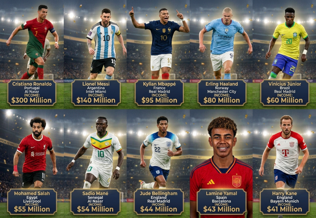 Highest Paid Player in FIFA world cup 2026