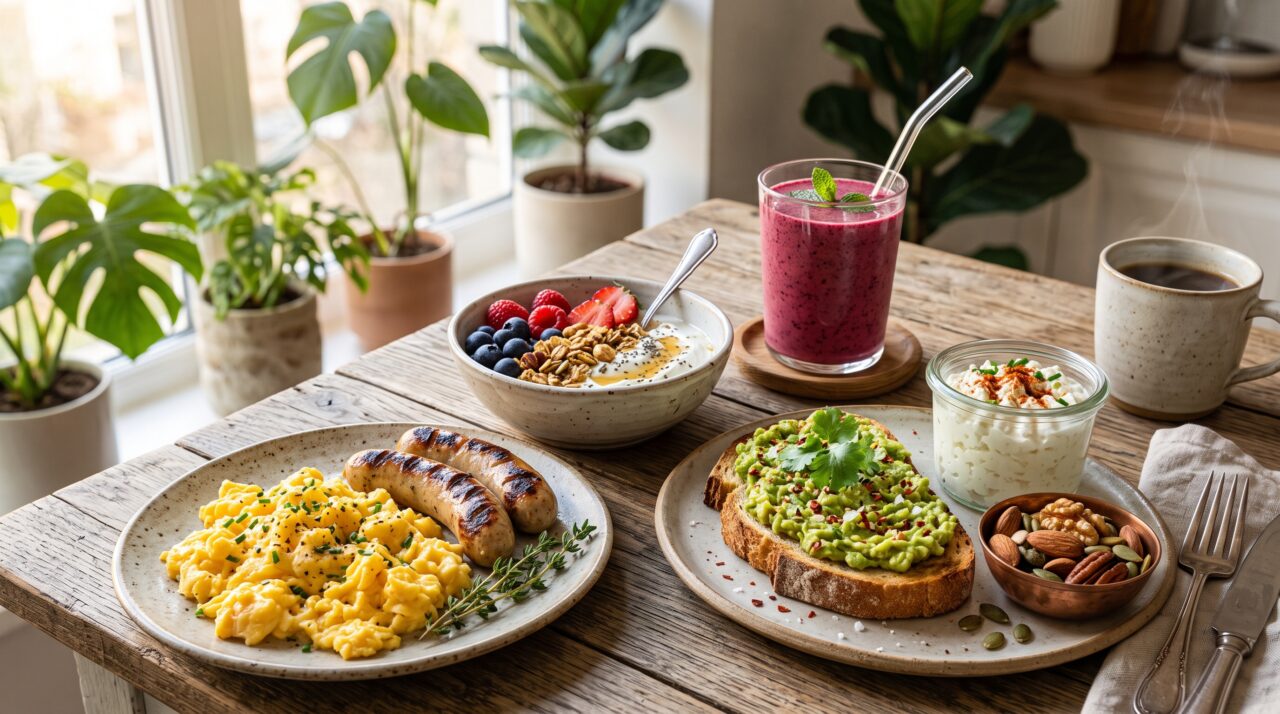 High Protein Breakfast Ideas