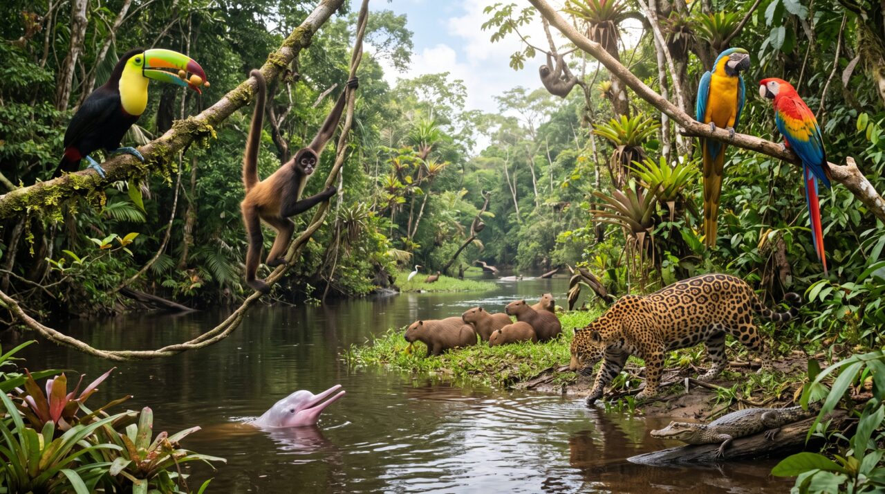 What Animals Are in the Amazon Rainforest What Animals Are in the Amazon Rainforest